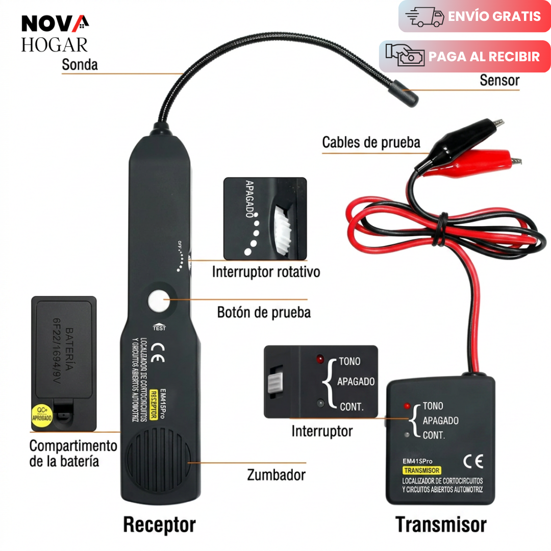 VoltScan™ Escáner Inteligente De Circuitos Eléctricos