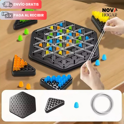 SnapBattle™ Juego Estratégico de Gomas Elásticas