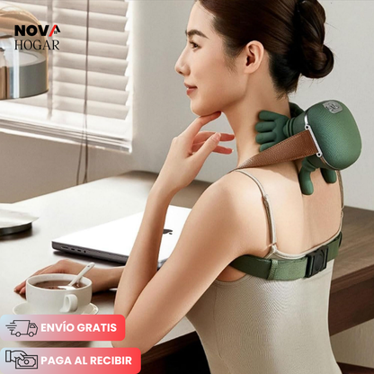 ZenTouch™ Masajeador Biónico Recargable para Cuello Espalda
