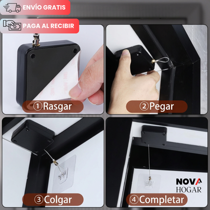 EasyBath™ Cerrador Automático para Cortinas de Baño