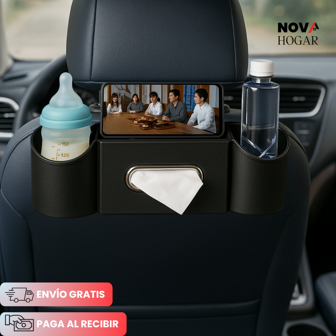 BackSeatPro™ Organizador Trasero Multifuncional de Auto