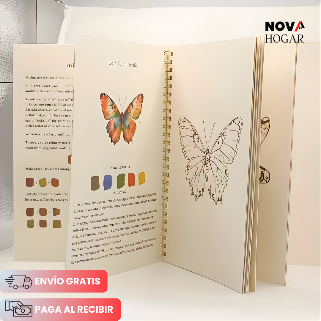 ArtPocket™ Cuaderno de Pintura en Acuarela