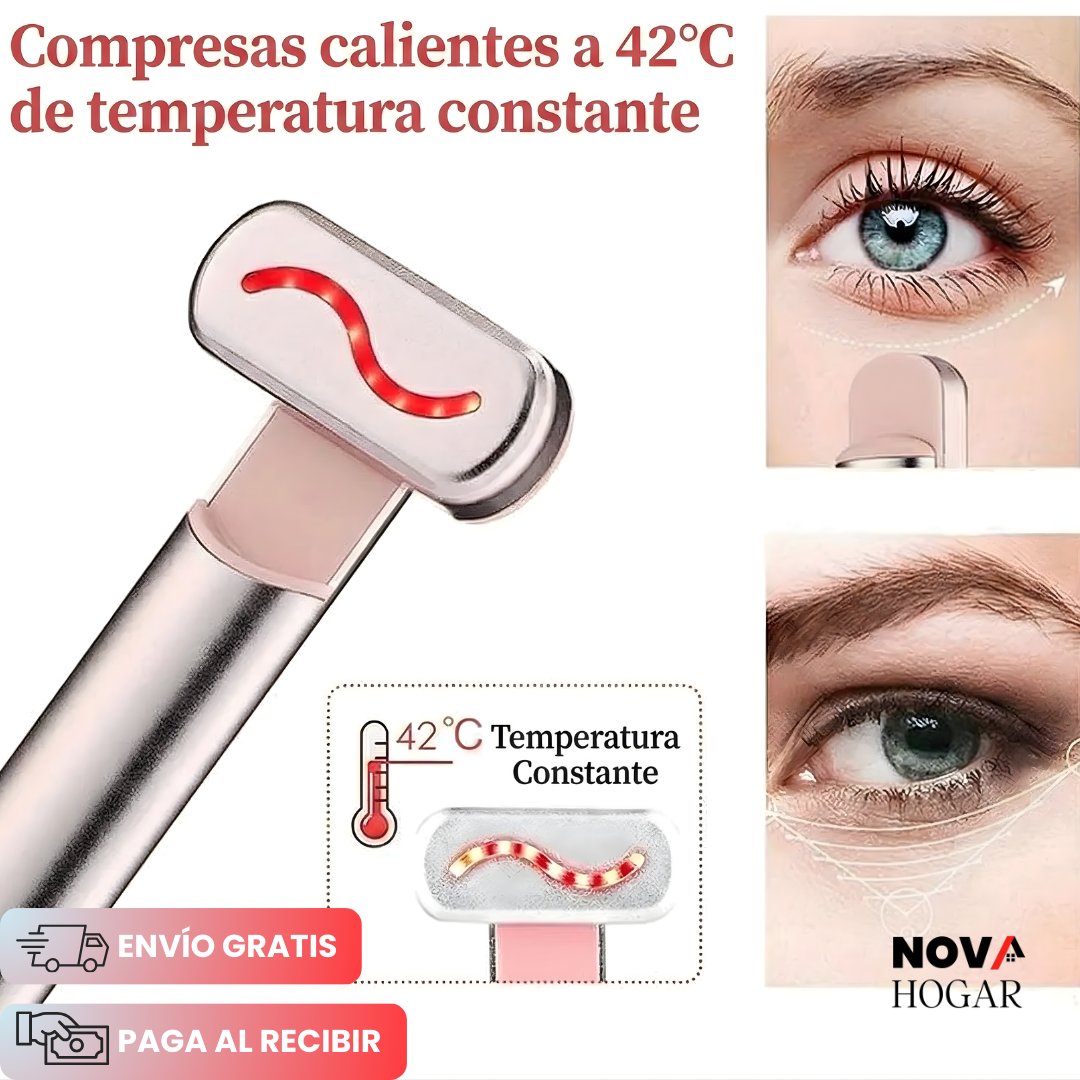 DermaWand™ Masajeador Facial De Luz Roja