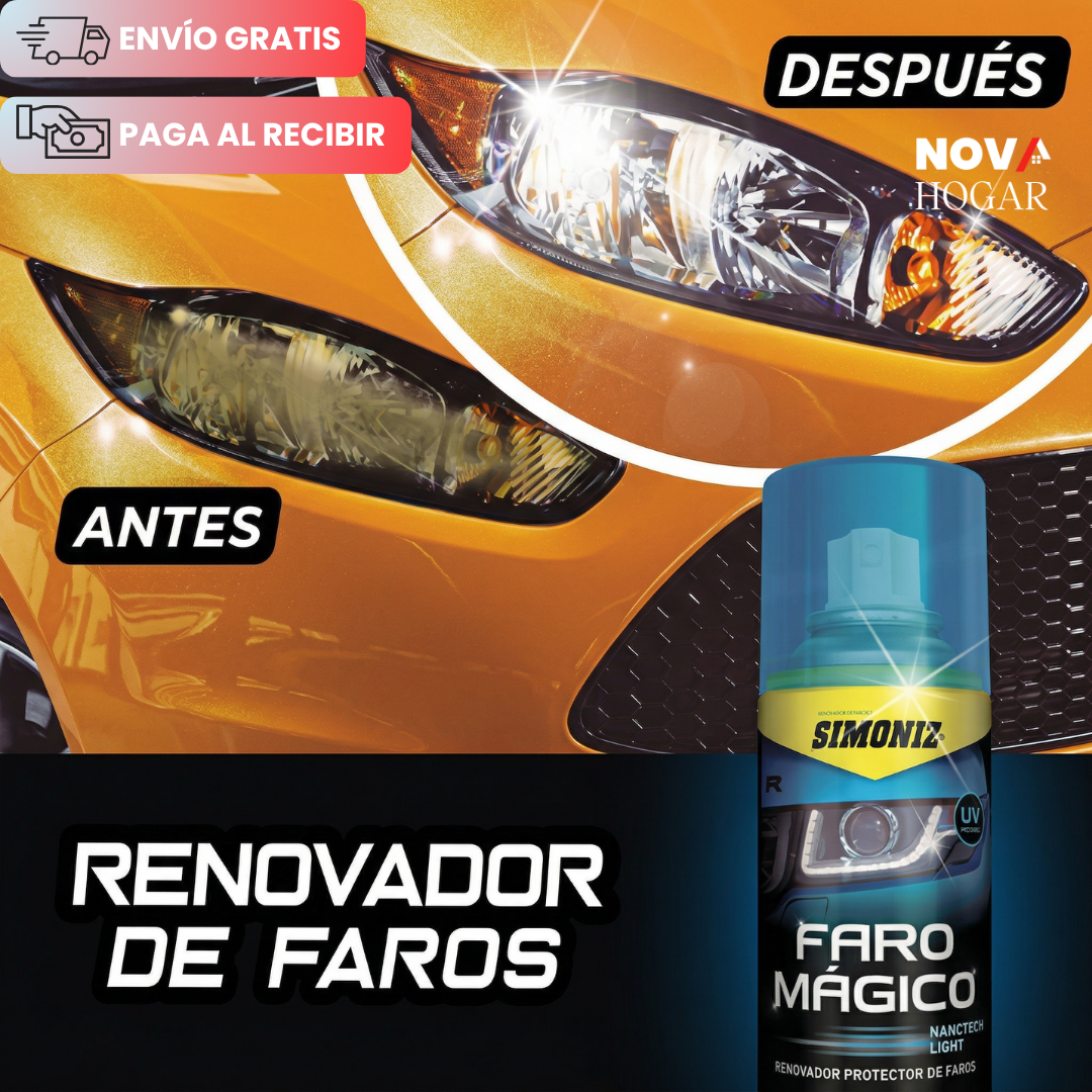 Faro Mágico™ Renovador Profesional Para Faros