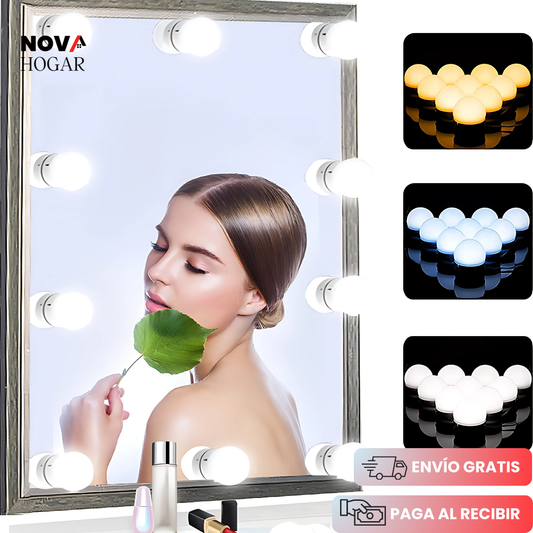GlamAura™ Luces LED para Espejo de Maquillaje