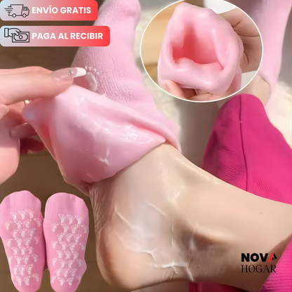 2x1 HydraStep™ Medias de Gel para Hidratación de Pies