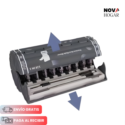NexusFix™ Juego Destornilladores Profesionales de 128 Piezas