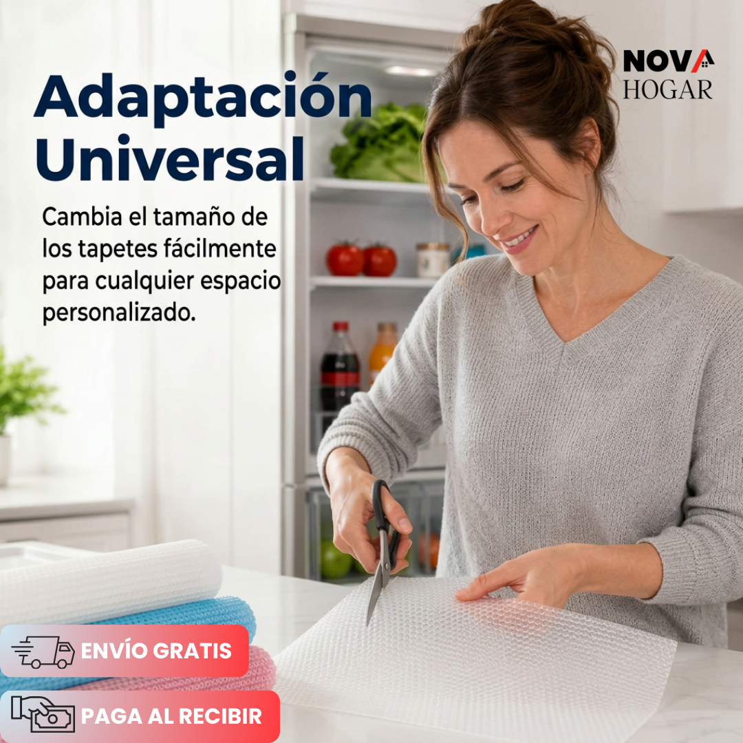 TapFresh™ Set x6 Tapetes Protector para Refrigerador