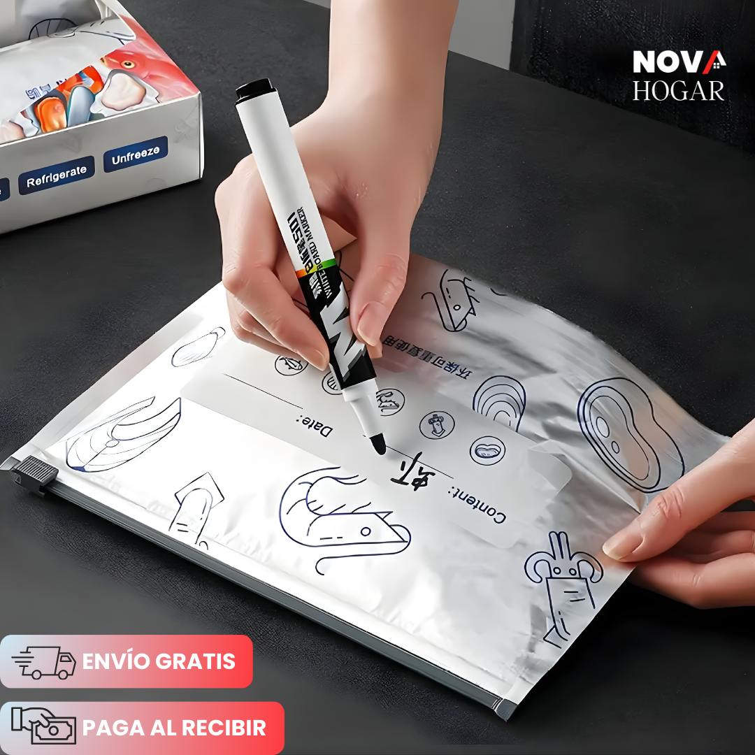 Pack X30 AluKeep™ Bolsas De Aluminio Herméticas Reutilizables