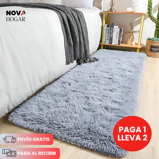 2x1 CloudLuxe™ Alfombra Esponjosa para Pie de Cama