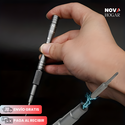 NexusFix™ Juego Destornilladores Profesionales de 128 Piezas