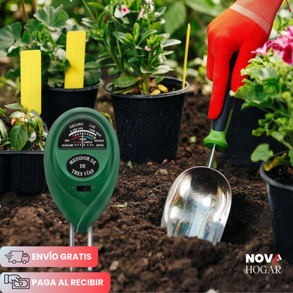 SoilSwift™ Probador De Suelo Para Plantas 3 en 1