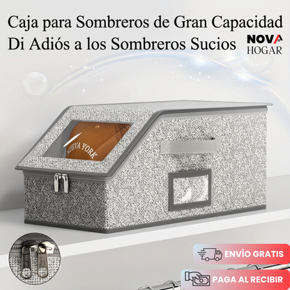 HatStorage™ Caja Protectora Para Gorras Ordenadas