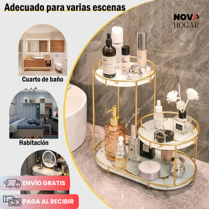 LuxeTier™ Organizador De Baño Premium Multinivel