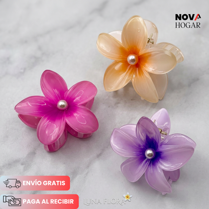 3x1 Petaly™ Hermosas Pinzas Hawaianas para Cabello