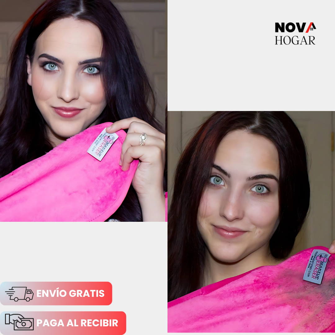 Pack x3 PureTowel™ Toalla Desmaquillante Reutilizable