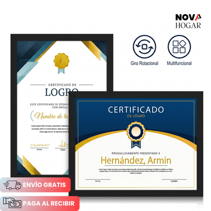 MagneWall™ Pack X4 Marcos Magnético para Reconocimientos