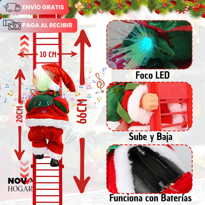 SantaClimb™ Papá Noel musical que Escala