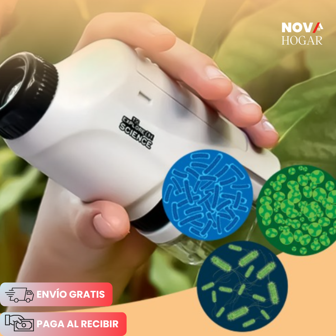 MicroQuest™  Microscopio Portátil para Niños
