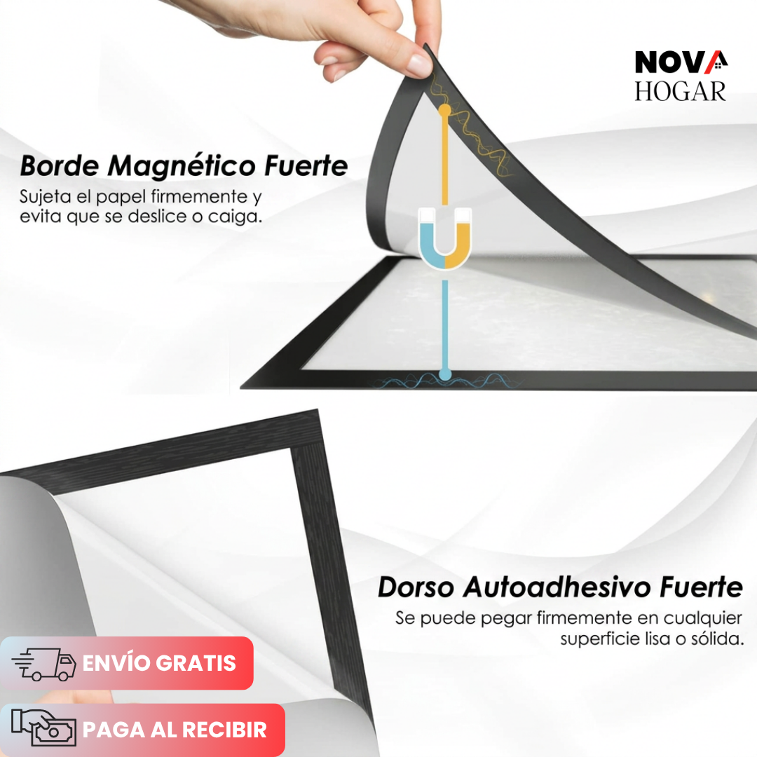 MagneWall™ Pack X4 Marcos Magnético para Reconocimientos