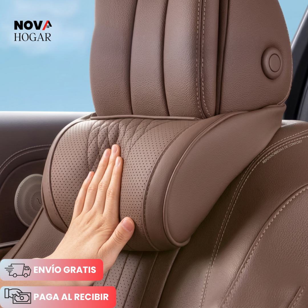 2x1 LuxeRest™ Reposacabezas De Lujo Para Auto