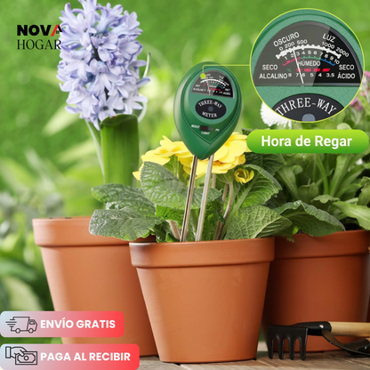 SoilSwift™ Probador De Suelo Para Plantas 3 en 1