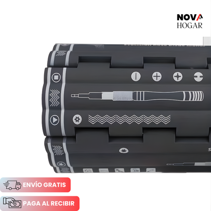 NexusFix™ Juego Destornilladores Profesionales de 128 Piezas