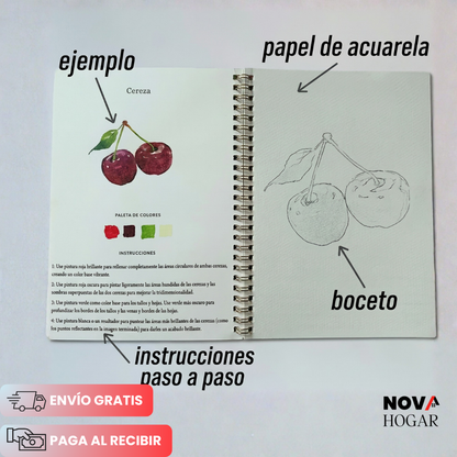 ArtPocket™ Cuaderno de Pintura en Acuarela