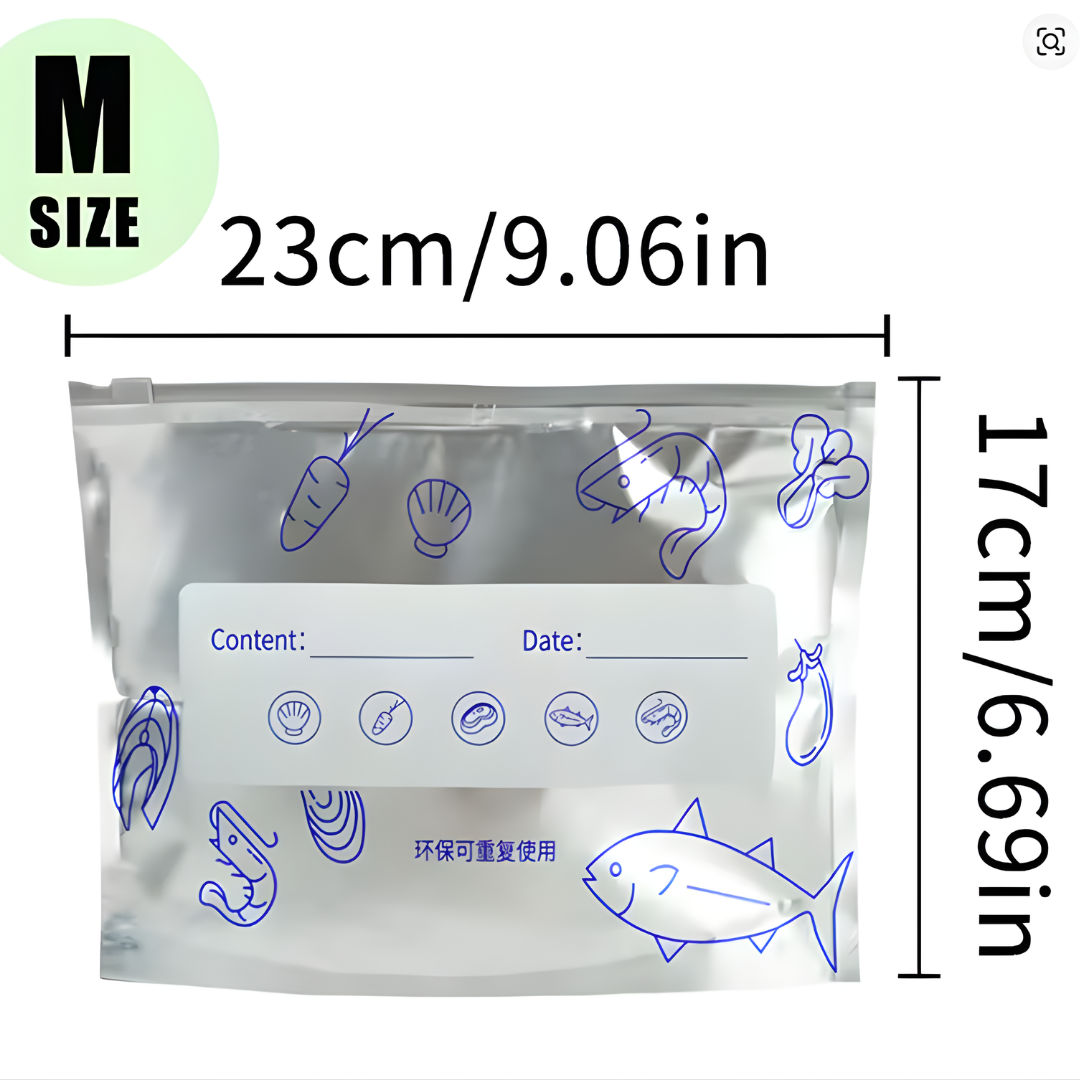 Pack X30 AluKeep™ Bolsas De Aluminio Herméticas Reutilizables