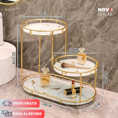 LuxeTier™ Organizador De Baño Premium Multinivel
