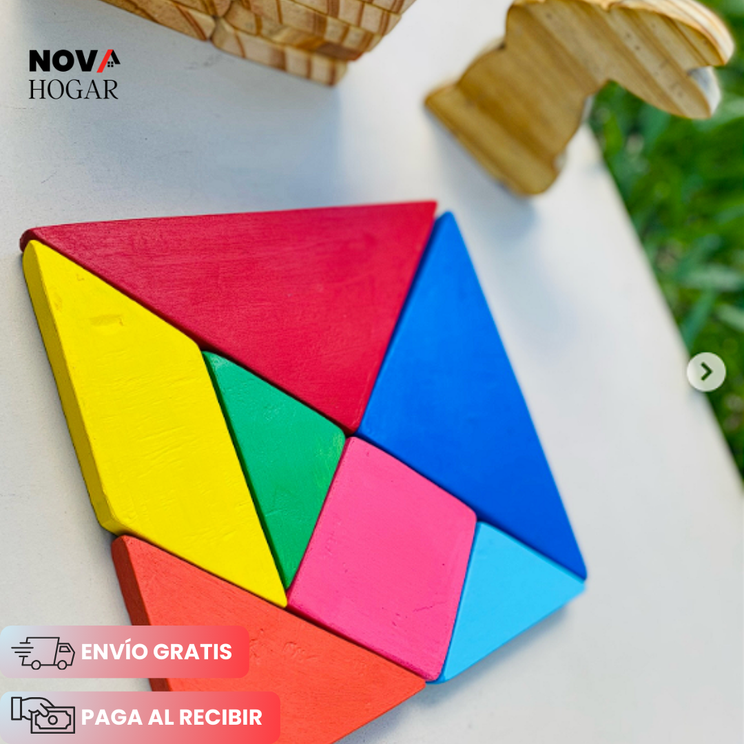 CreativeBlocks™ Juego Didáctico de Bloques Montessori