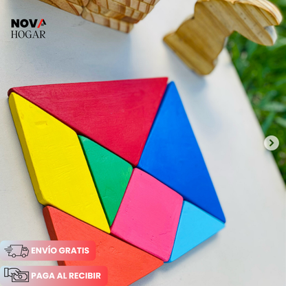 CreativeBlocks™ Juego Didáctico de Bloques Montessori