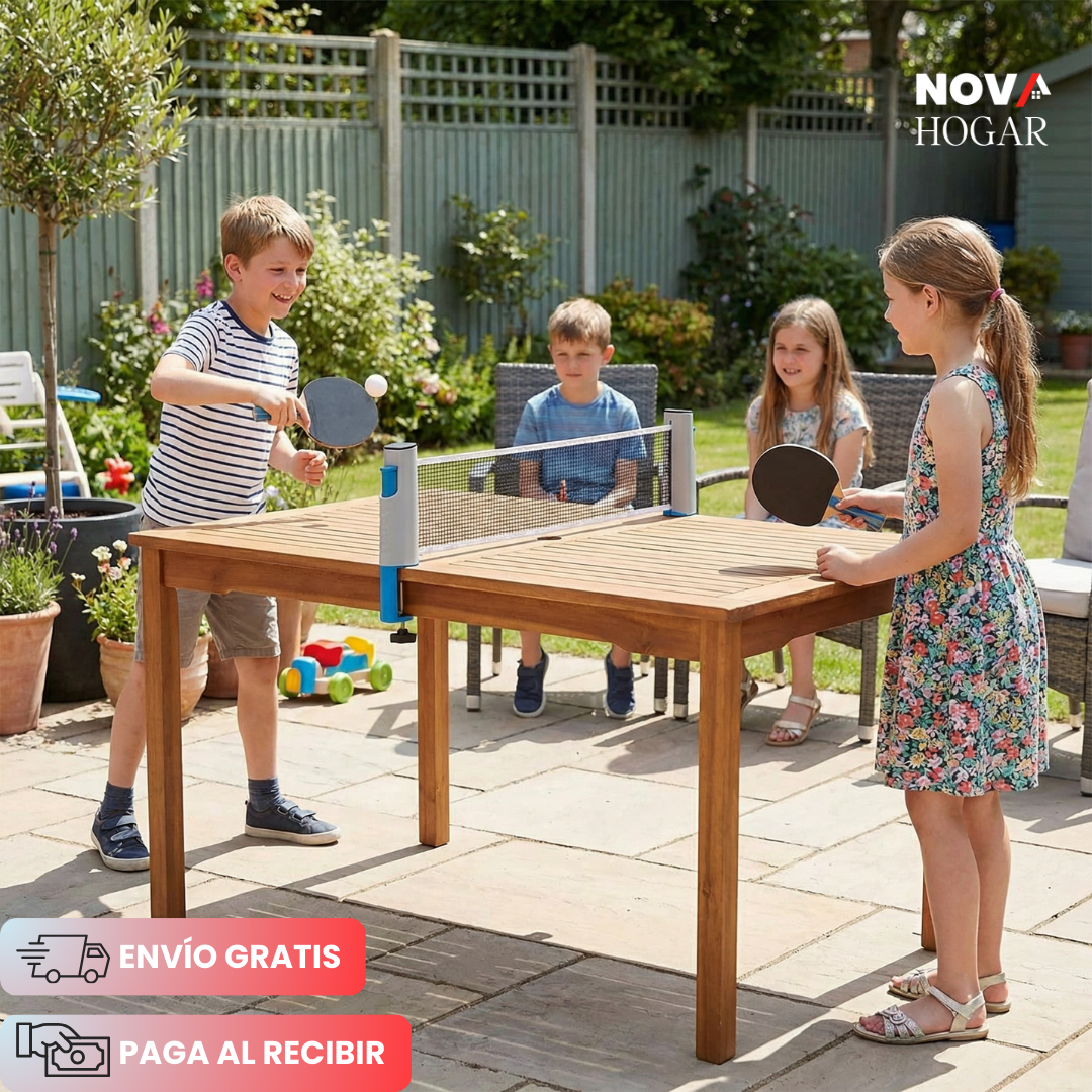 InstaPong™ Malla Extensible de Ping Pong