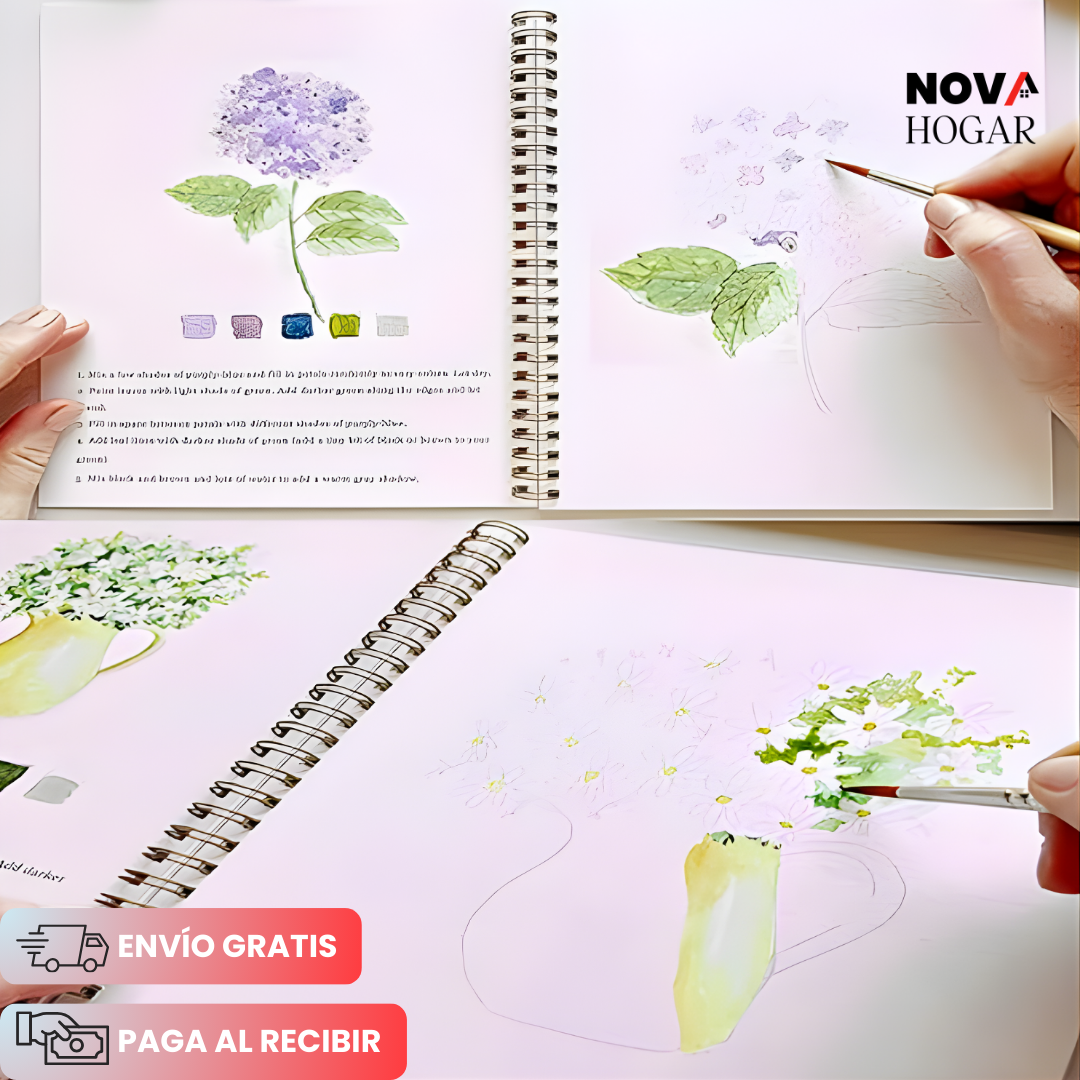 ArtPocket™ Cuaderno de Pintura en Acuarela
