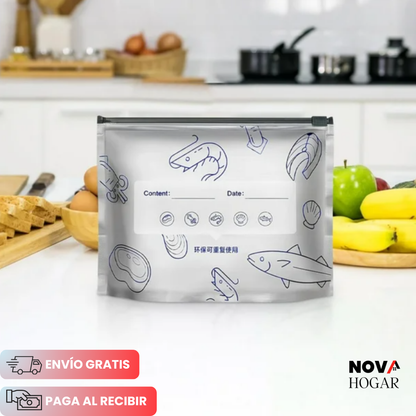 Pack X30 AluKeep™ Bolsas De Aluminio Herméticas Reutilizables