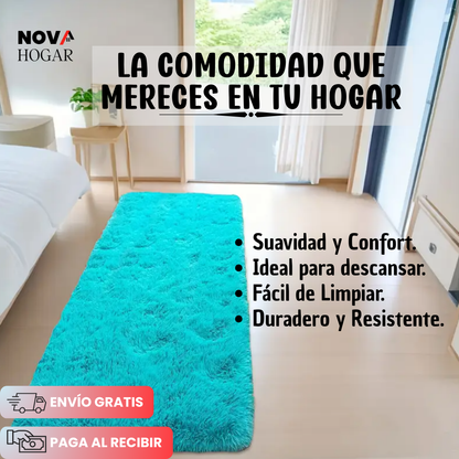 2x1 CloudLuxe™ Alfombra Esponjosa para Pie de Cama