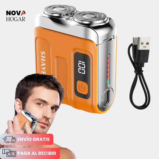 QuickShave™ 2.0 Potente Mini Afeitadora Eléctrica