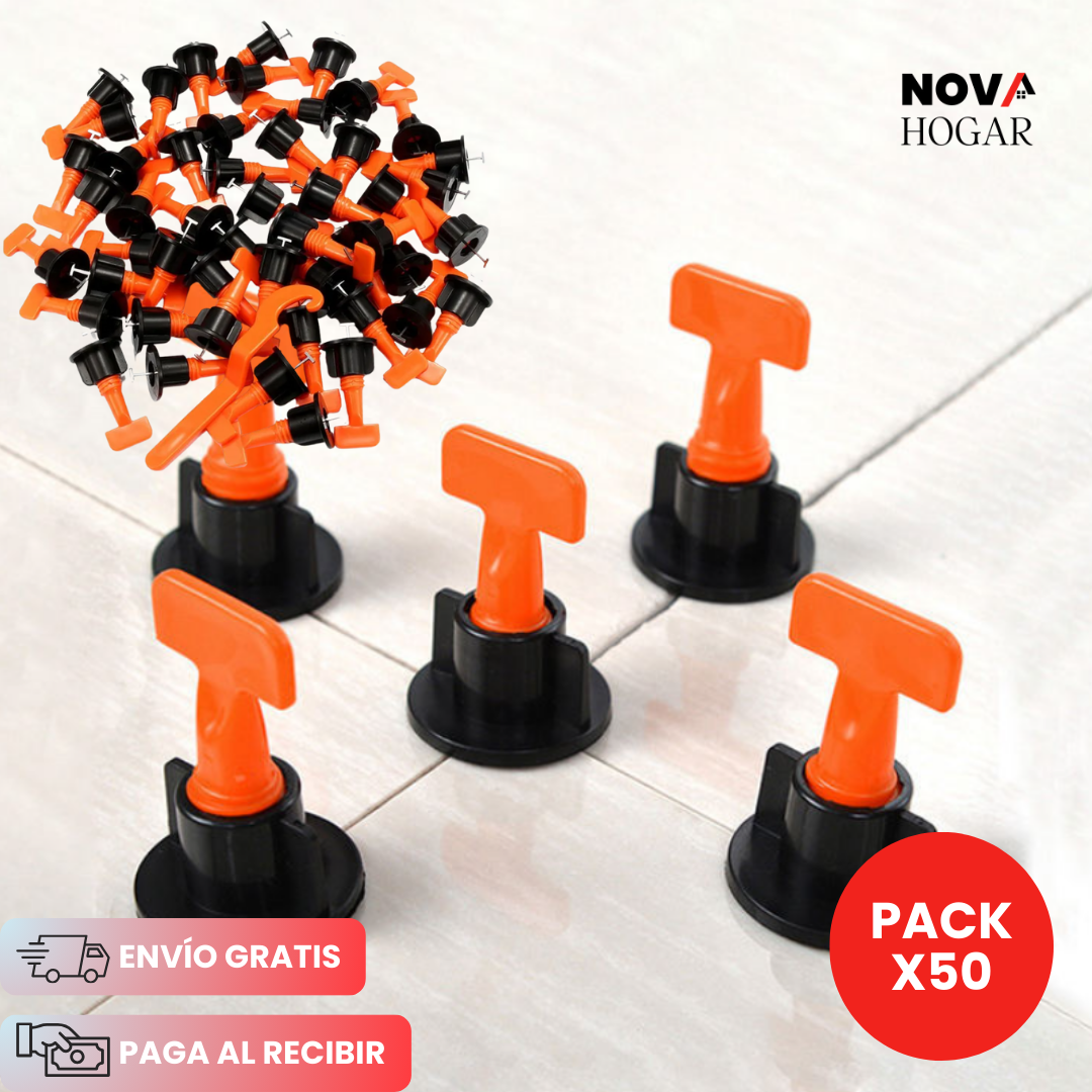 LevelMate™ Pack x50 Niveladores Reutilizables