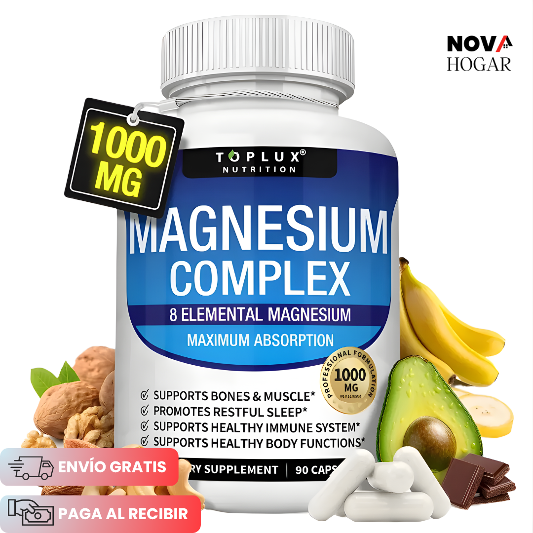 2X1 Magnesium Complex™ Complejo Natural de Magnesio 8 en 1