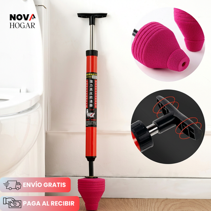 ClearBlast™ Desatascador de Tuberías Neumático