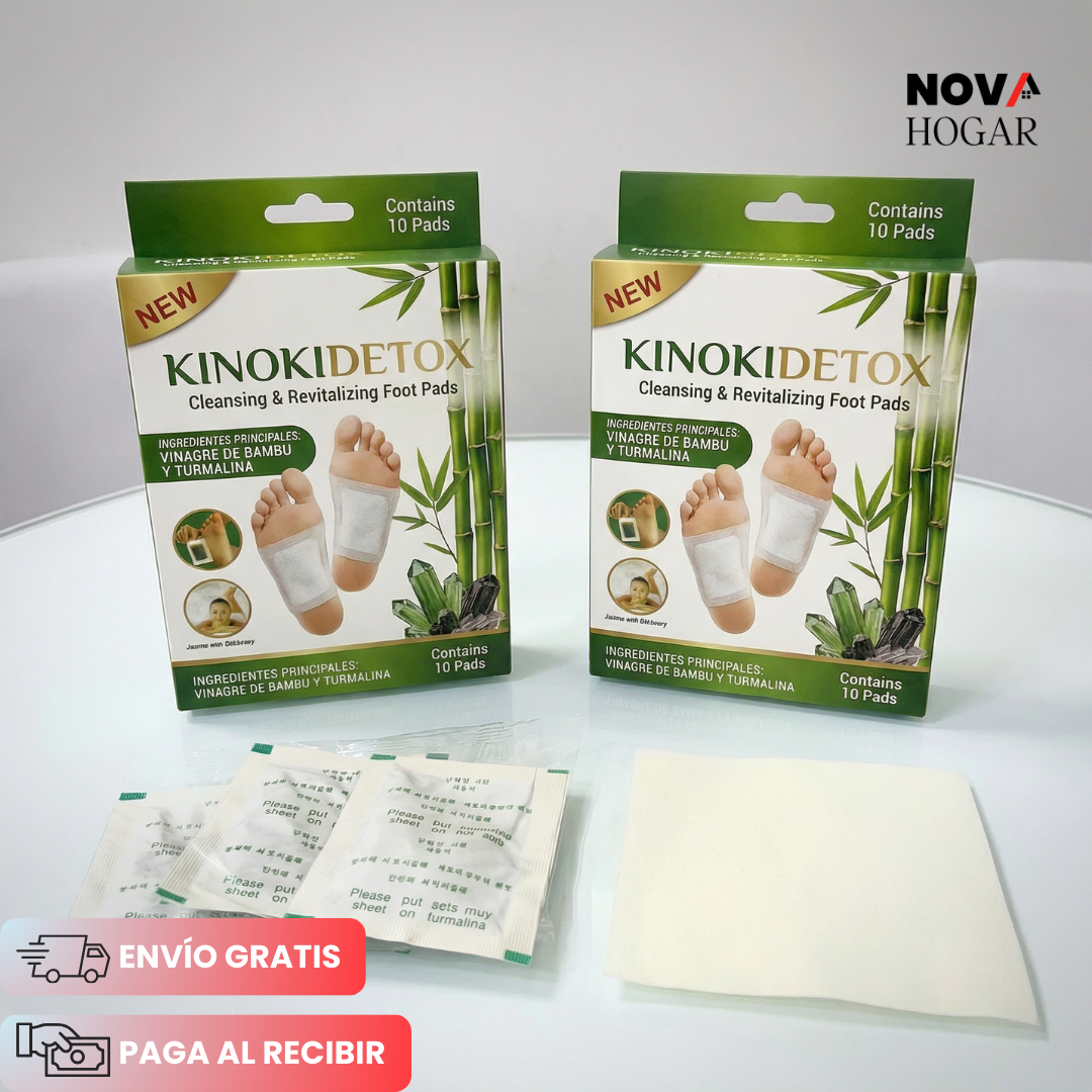 KinokiDetox™ Pack x20 Parches de Desintoxicación Natural