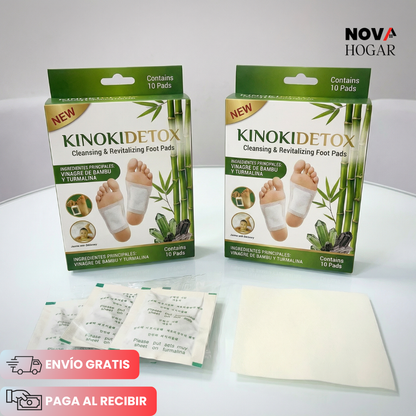 KinokiDetox™ Pack x20 Parches de Desintoxicación Natural