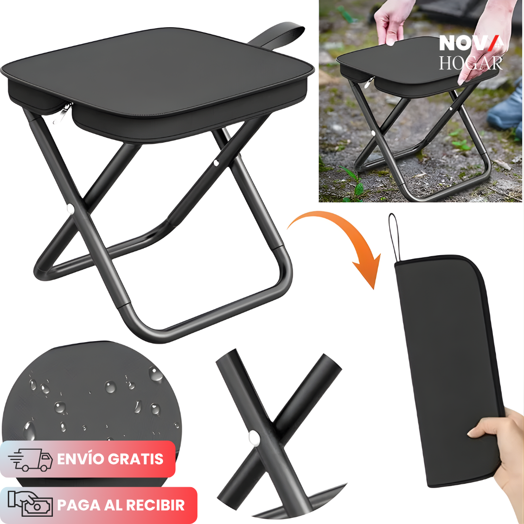 FoldSit™ Silla Plegable Fuerte Y Compacta