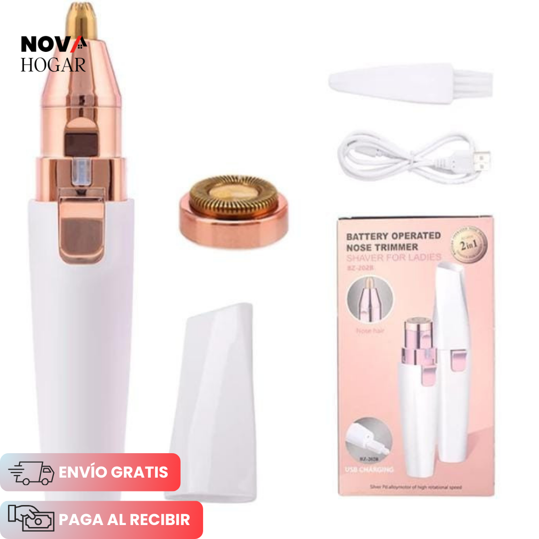 SoftShav™ Depilador Facial 2 en 1 Rostro y Cejas