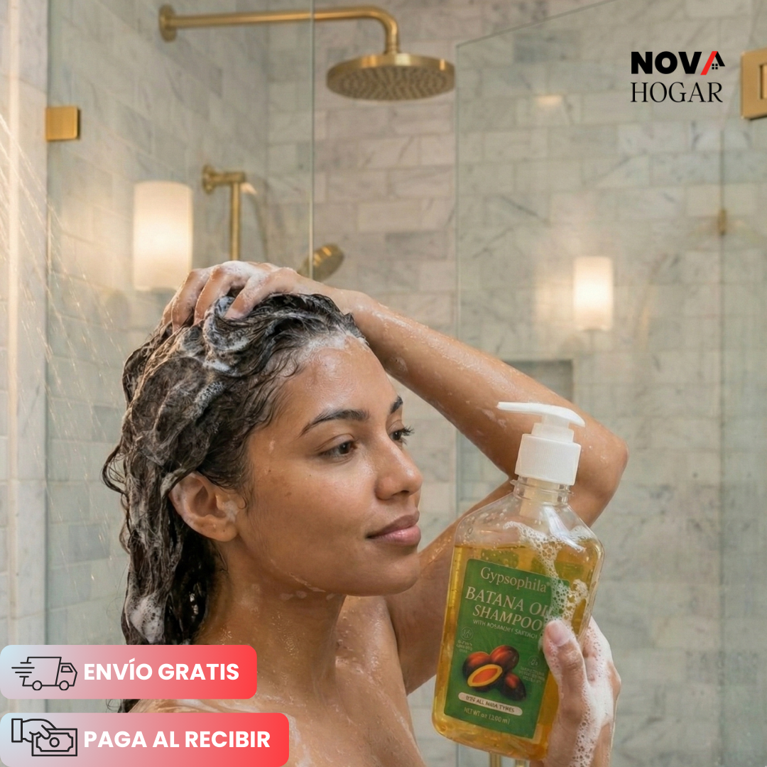 2x1 Gypsophila® Shampoo Reparador con Aceite de Batana