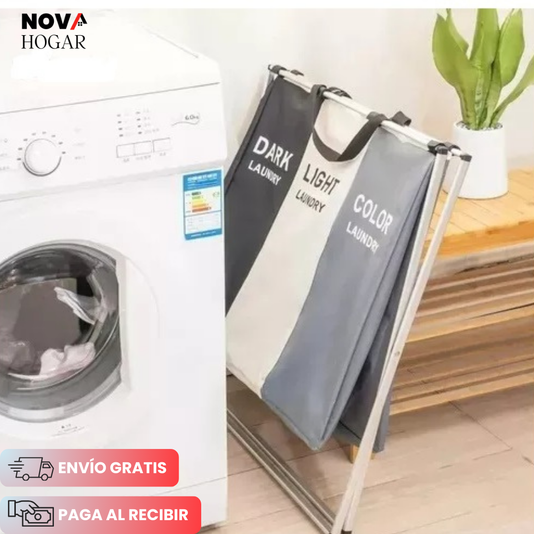 EasySort™ Cesto Plegable 3 en 1 para Ropa Sucia