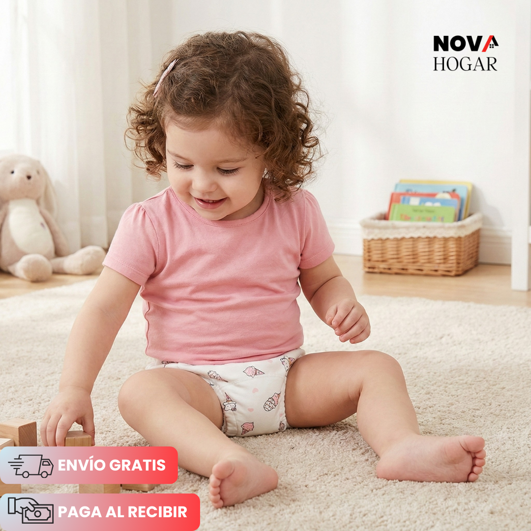 2x1 EcoTot™ Ropa Interior De Entrenamiento para Niños
