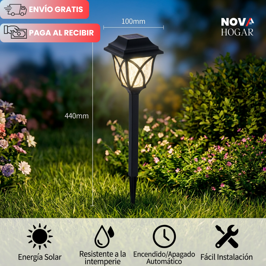 LumaFlare™ Antorchas Solares Para Jardines Elegantes