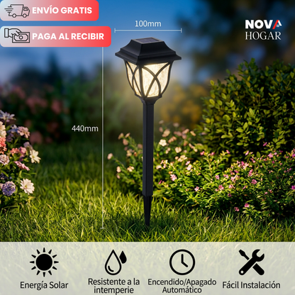 LumaFlare™ Antorchas Solares Para Jardines Elegantes