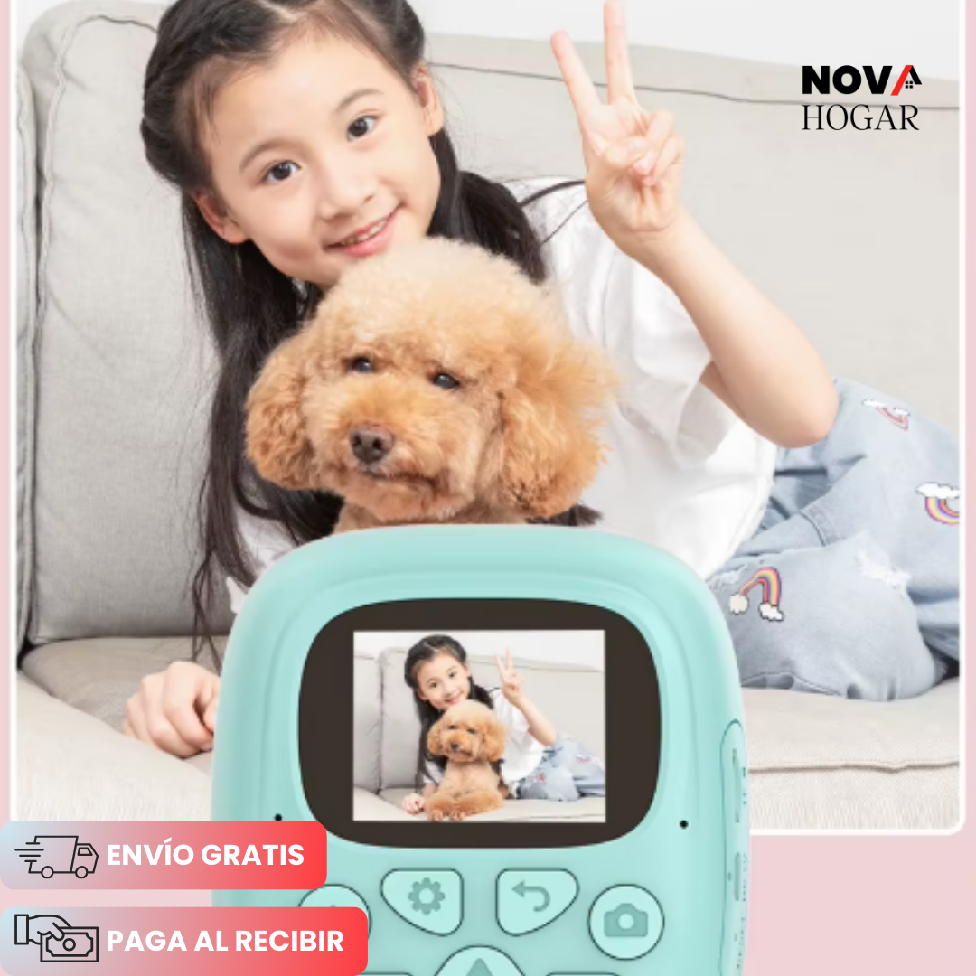 MagicSnap™ Cámara Instantánea para Niños con Impresora Térmica